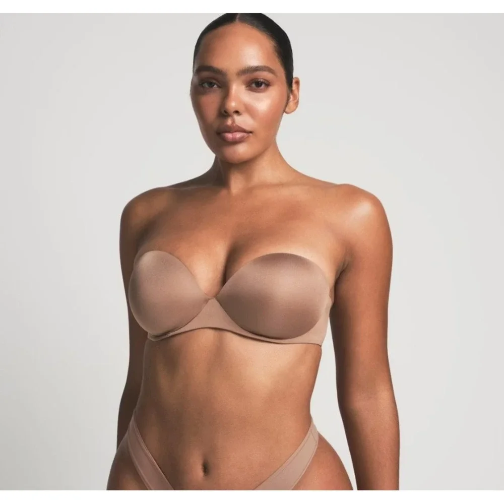 Skims Ultimate Push Up Strapless Bra BA-BAN-3208 Sienna 32D